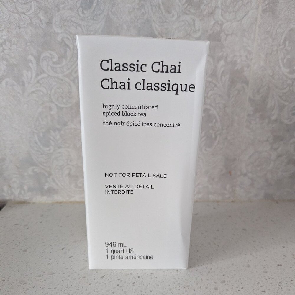 Classic Chai Syrup Starbucks